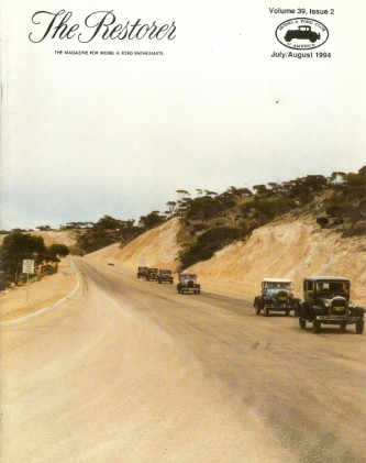 THE RESTORER - MODEL A - 1994 JULY/AUG - 6-WHEEL TRUCKS, RUSSIAN 'A' JEEP